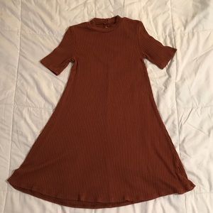 Fall brown American eagle sweater dress